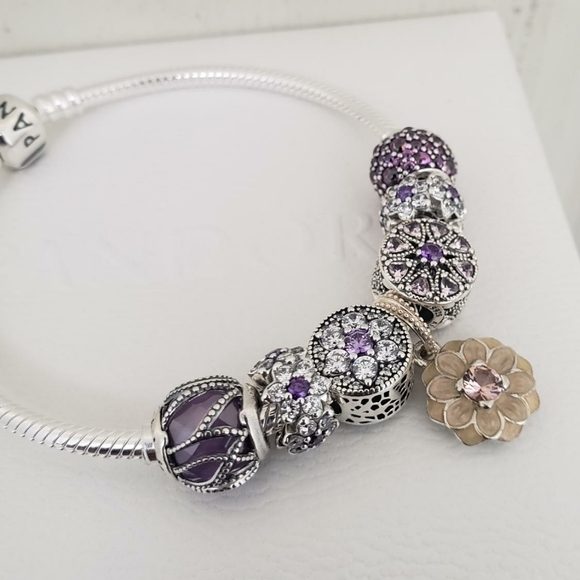 Authentic Pandora Bracelet Set - Picture 3 of 10